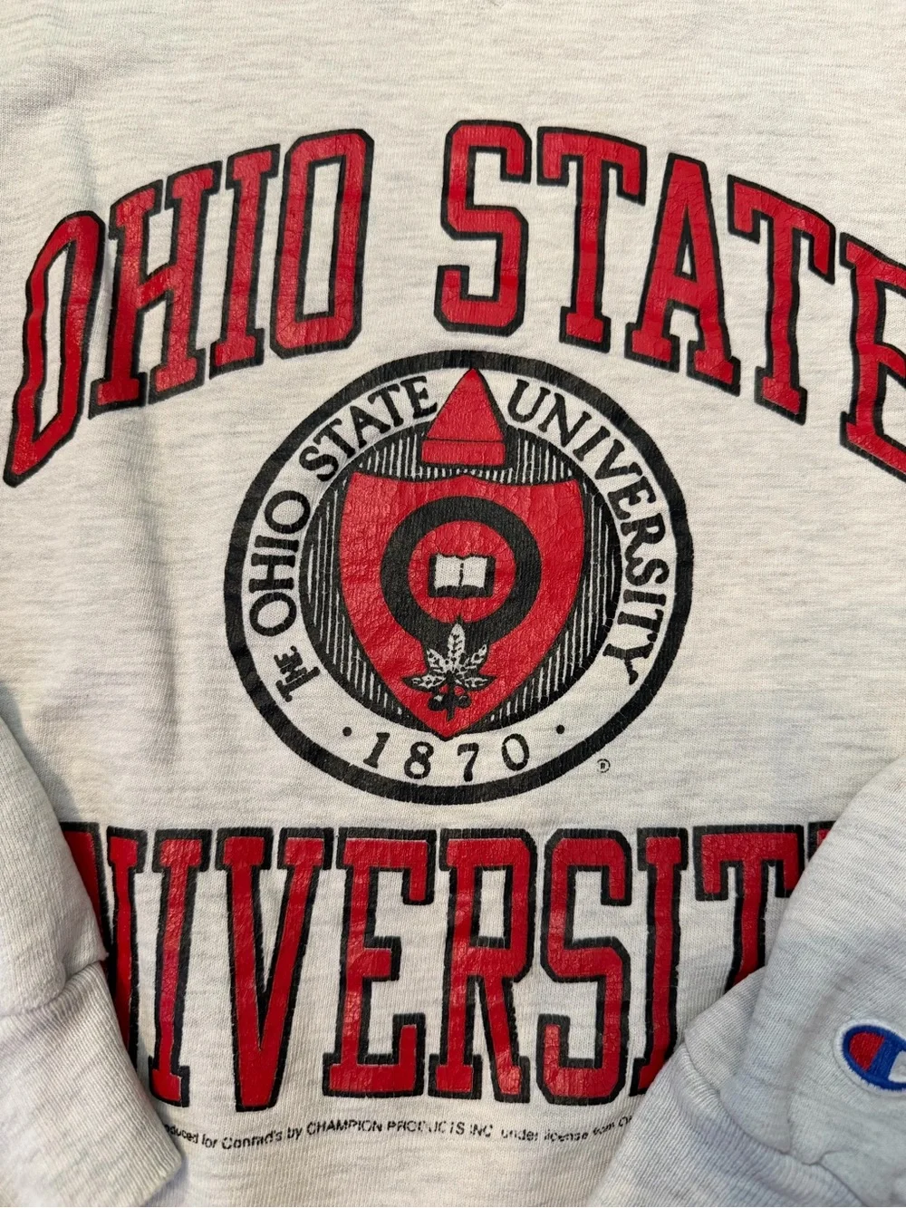 Vintage Champion Ohio State Crewneck Size M